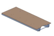 SOLO PIASTRINA AD ANGOLO H=35 FISSAGGIO