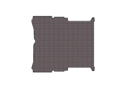 Pianale in Legno Multistrato Marino RENAULT KANGOO L2-H1 dal 2008 passo 3081 Lung. 4666 L2 tetto 1838 H1