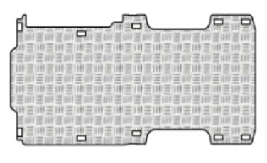 Pianale in alluminio mandorlato con Fori MAN