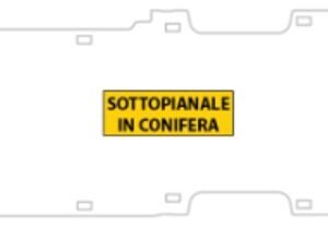 Sottopianale in conifera con Bordi e Fori MAN