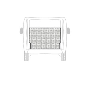 Parete in alluminio mandorlato per per Fiat Ducato
