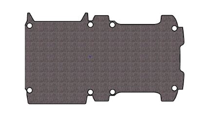 Pianale in Legno Multistrato Marino con bordi con Fori VOLKSWAGEN TRANSPORTER L2-H1 dal 2003 passo 3400 tetto H1 (basso)