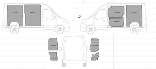 Rivestimento per Fiat Ducato