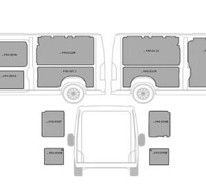 rivestimento vano di carico in alluminio mandorlato per per Fiat Ducato