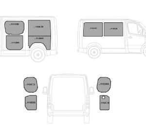 Kit rivestimento vano di carico in alluminio mandorlato